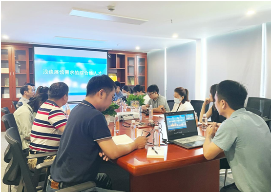 深圳市巖星建設(shè)工程有限公司林立璋董事分享當下展館需求的綜合性人才插圖