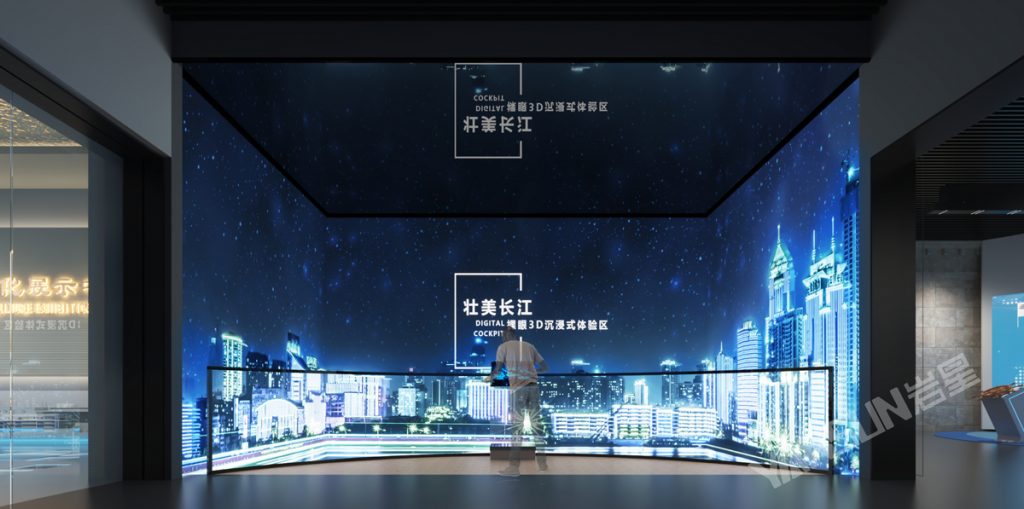 高顏值，科技感！這是現代科技展廳設計的重點插圖